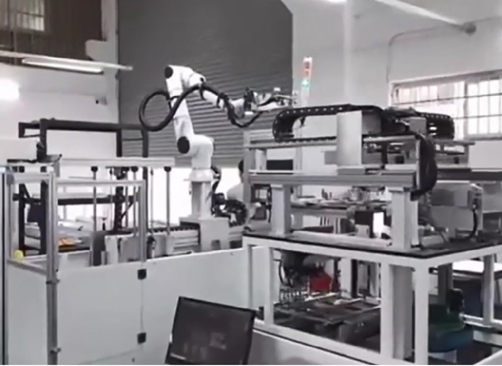 机器人半导体自动化塑封系统